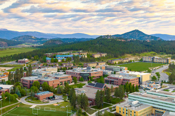 Campus aerial view