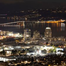 Kelowna at night