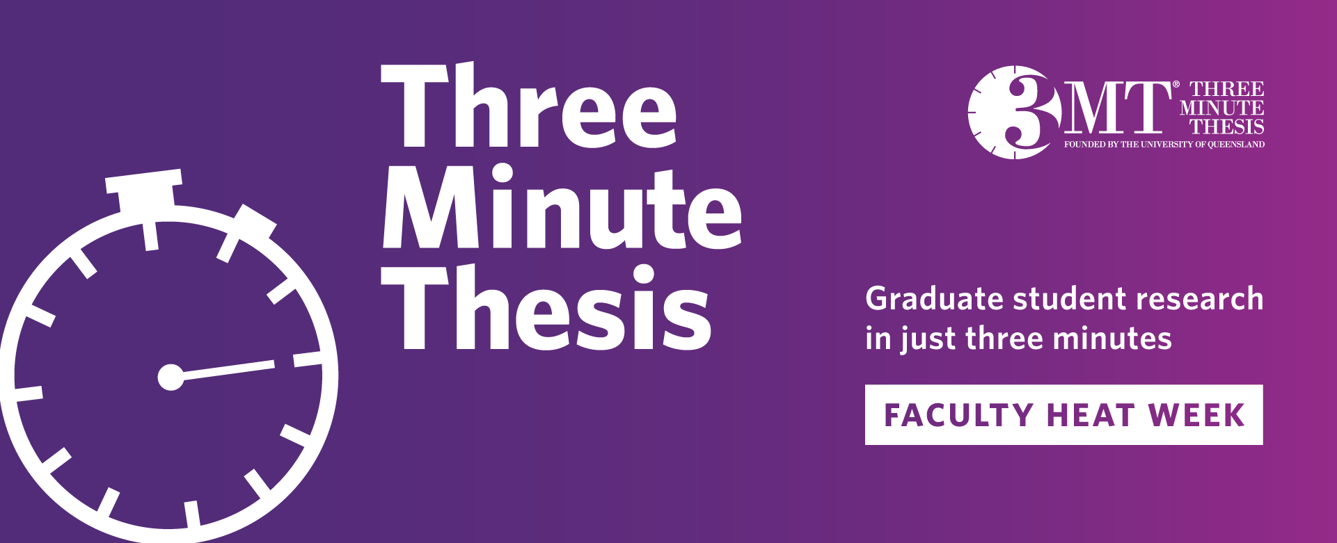 Three Minute Thesis