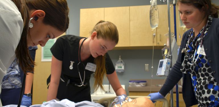 Student Nurses, Physicians Solve Emergency Cases Together